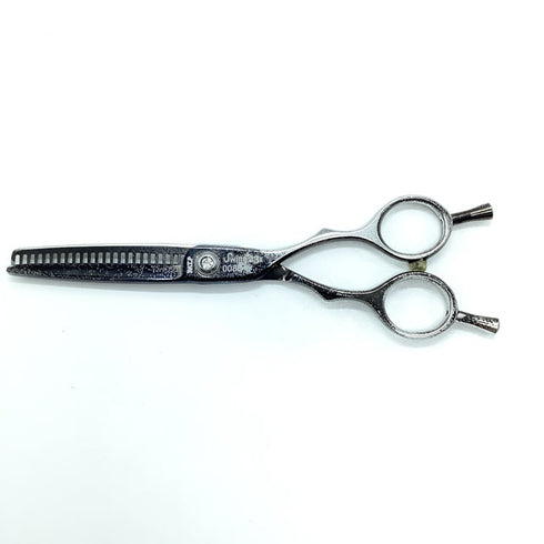 【SHEEMA Hi-TEC島理研】Swing+23Z メガネ シザー セニング 美容ハサミ すきばさみ 美容師 理容師 約10~20% 右利き 6インチ 中古 sc2204