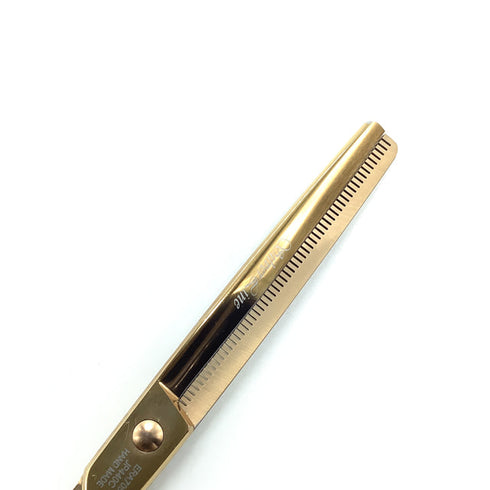 【シルバーラインSilverLine】ERA7055 消しゴムスキバサミ トリミングシザー 右利き セニング トリマー ペット 7インチ 中古 sc2205