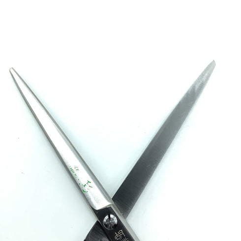 【東京理器 胡蝶】ICE TEMPERED彩 IRODORI トリミングシザー オフセット 右利き トリマー ペット 7インチ 中古 sc2208