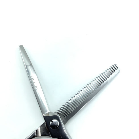 【サクシードSUCCEED】EL33 ELLENAエレーナ オフセット シザー セニング 美容ハサミ すきばさみ 美容師 理容師 約30~35% 右利き 6インチ 中古 sc2219