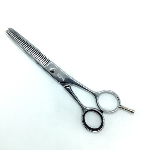 【ネットワークNETWORK】KM30 メガネ シザー セニング 美容ハサミ すきばさみ 美容師 理容師 約20~30% 右利き 6インチ 中古 sc2224