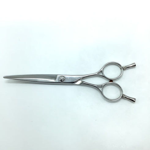 【BUGEI武芸】RBX60カーブ シザー メガネ 理容 美容ハサミ 美容師 理容師 右利き 6インチ 中古 sc2225