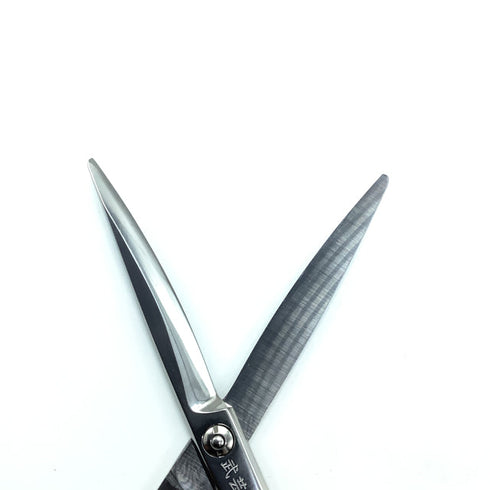 【BUGEI武芸】RBX60カーブ シザー メガネ 理容 美容ハサミ 美容師 理容師 右利き 6インチ 中古 sc2225