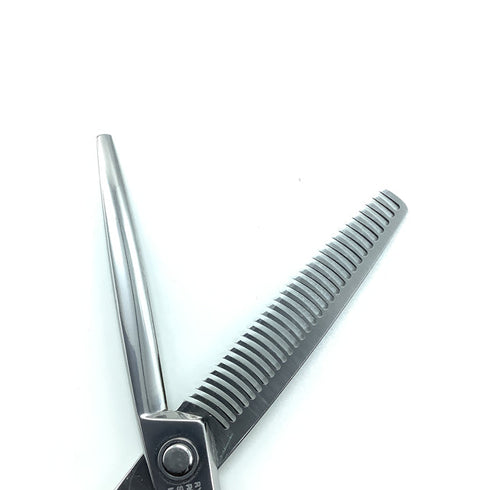 【ロイヤルマスターROYAL MASTER】SMOOTH MWN30 メガネ シザー セニング 美容ハサミ すきばさみ 美容師 理容師 約30% 右利き 5.9インチ 中古 sc2226