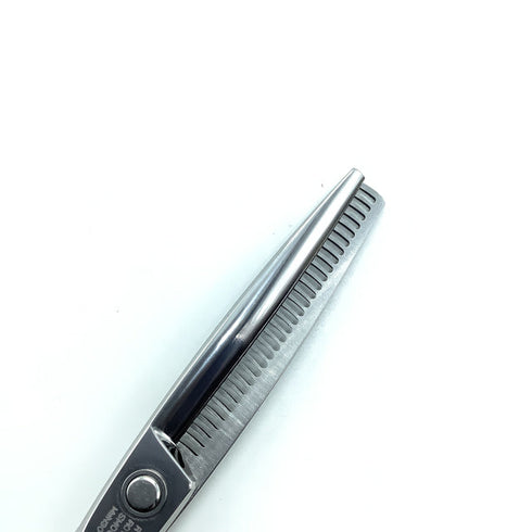 【ロイヤルマスターROYAL MASTER】SMOOTH MWN30 メガネ シザー セニング 美容ハサミ すきばさみ 美容師 理容師 約30% 右利き 5.9インチ 中古 sc2226