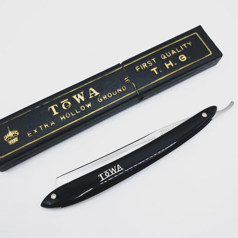 【TOWA RAZOR東和】SCURPTURE CUT 西洋剃刀 理容カミソリ レザー 理容師 中古 sc223