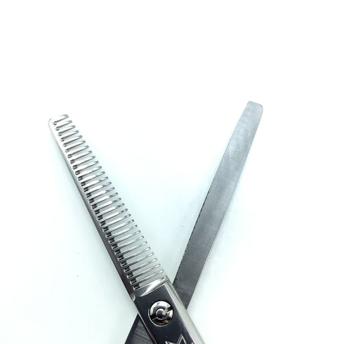 【三和技研SANWA SGK】SZ-T30 メガネ シザー セニング 美容ハサミ すきばさみ 美容師 理容師 約12% 右利き 6インチ 中古 sc2230