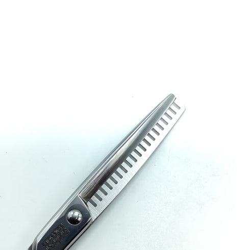 【ミズタニシザーズ ミズタニシザーMIZUTANI SCISSORS】ACRO YURAGI K-6 オフセット シザー セニング 美容ハサミ すきばさみ 美容師 理容師 約25~30% 右利き 6インチ 中古 sc2232