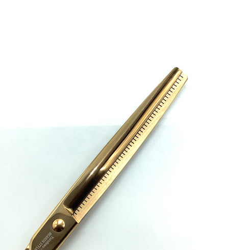 美品【ビアーズBEARDS】Yurufuwa ゆるふわ カーブフラッフィー トリミングシザー 右利き トリマー ペット 7.5インチ 中古 sc2236