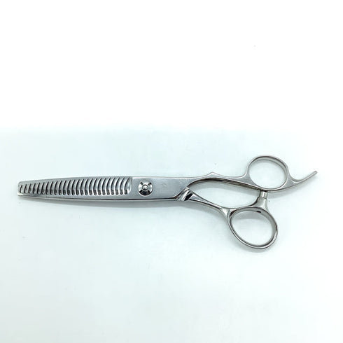 【アルファシザーas&co】FTC-25 オフセット シザー セニング 美容ハサミ すきばさみ 美容師 理容師 約20~25% 右利き 6インチ 中古 sc2239