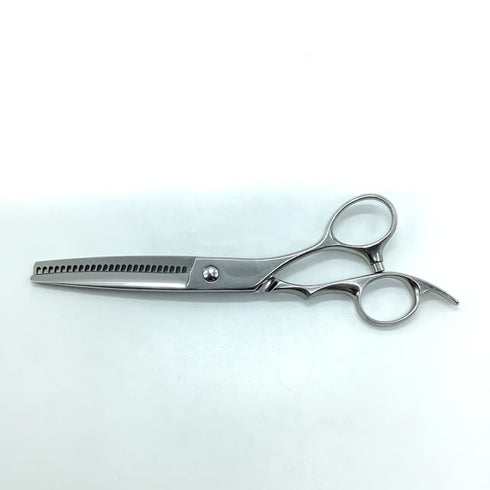 【アルファシザーas&co】FTC-25 オフセット シザー セニング 美容ハサミ すきばさみ 美容師 理容師 約20~25% 右利き 6インチ 中古 sc2239