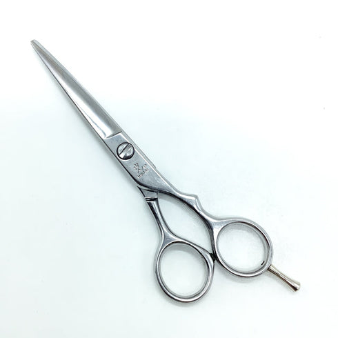 【ヒカリシザーズHIKARI光シザーHIKARI SCISSORS】E-5 シザー オフセット 理容 美容ハサミ 美容師 理容師 右利き 5.7インチ 中古 sc2241