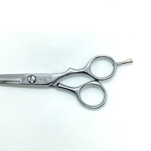 【ヒカリシザーズHIKARI光シザーHIKARI SCISSORS】E-5 シザー オフセット 理容 美容ハサミ 美容師 理容師 右利き 5.7インチ 中古 sc2241