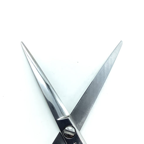 【ヒカリシザーズHIKARI光シザーHIKARI SCISSORS】E-5 シザー オフセット 理容 美容ハサミ 美容師 理容師 右利き 5.7インチ 中古 sc2241