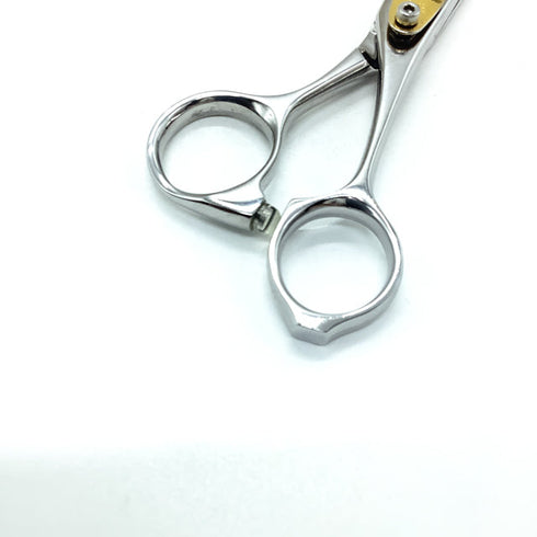 【YAGYU柳生】SH1 覇王プレート オフセット シザー セニング 美容ハサミ すきばさみ 美容師 理容師 約15% 右利き 6インチ 中古 sc2244