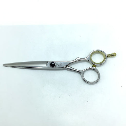 【ヒカリシザーズHIKARI光シザーHIKARI SCISSORS】N-6 シザー オフセット 理容 美容ハサミ 美容師 理容師 右利き 6.2インチ 中古 sc2250