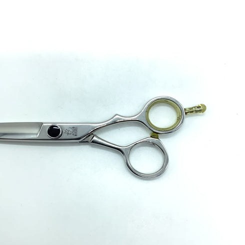 【ヒカリシザーズHIKARI光シザーHIKARI SCISSORS】N-6 シザー オフセット 理容 美容ハサミ 美容師 理容師 右利き 6.2インチ 中古 sc2250