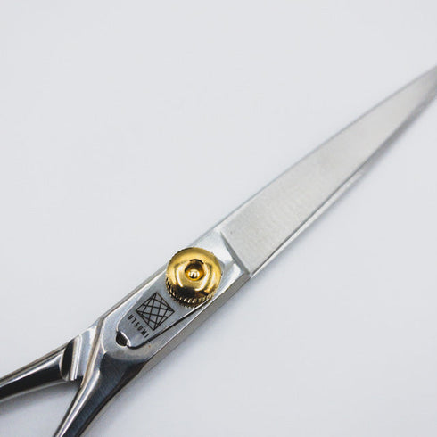 新品未使用【内海ウツミUTSUMI】JYO城 LEGEND EUG70 トリミングシザー オフセット 右利き トリマー ペット 7インチ 中古 sc1196