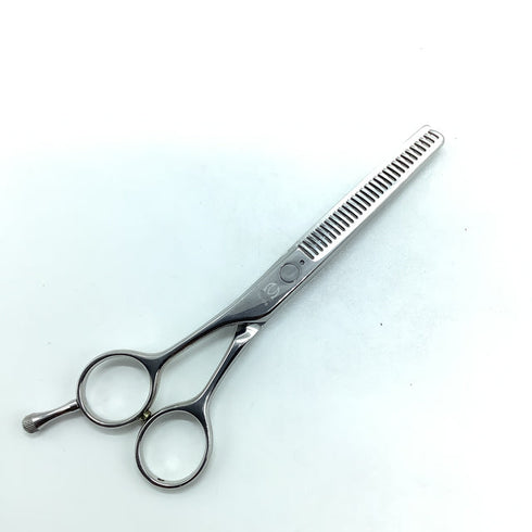 【ミズタニシザーズ ミズタニシザーMIZUTANI SCISSORS】Re-tro THINNING 30レトロ メガネ シザー セニング 美容ハサミ すきばさみ 美容師 理容師 約30% 左利き 5.7インチ 中古 sc2262