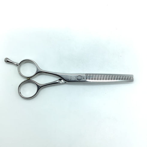 【ミズタニシザーズ ミズタニシザーMIZUTANI SCISSORS】Re-tro THINNING 30レトロ メガネ シザー セニング 美容ハサミ すきばさみ 美容師 理容師 約30% 左利き 5.7インチ 中古 sc2262