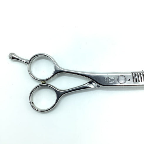【ミズタニシザーズ ミズタニシザーMIZUTANI SCISSORS】Re-tro THINNING 30レトロ メガネ シザー セニング 美容ハサミ すきばさみ 美容師 理容師 約30% 左利き 5.7インチ 中古 sc2262