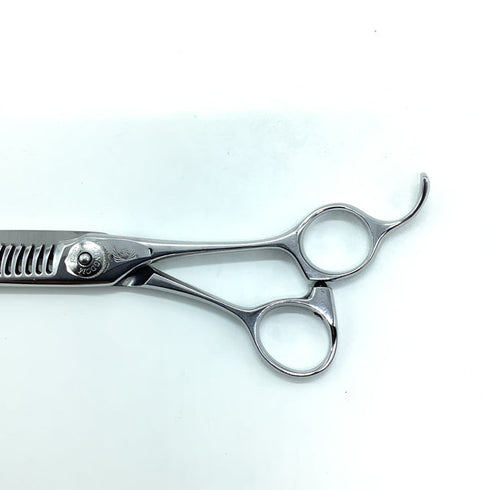 【ナルトシザーズ ナルトシザーNARUTO SCISSORS】四梳きシーリングZ S23 オフセット シザー セニング 美容ハサミ すきばさみ 美容師 理容師 約35% 右利き 6.3インチ 中古 sc2264