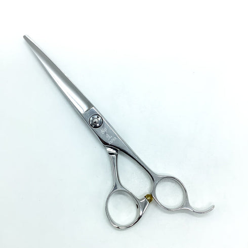 【YAGYU柳生】WB60 シザー オフセット 理容 美容ハサミ 美容師 理容師 右利き 6インチ 中古 sc2269