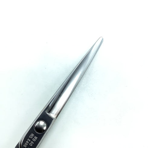 【YAGYU柳生】WB60 シザー オフセット 理容 美容ハサミ 美容師 理容師 右利き 6インチ 中古 sc2269