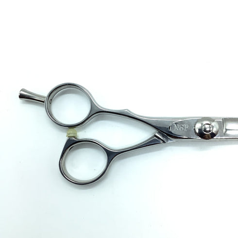【NSP】 シザー オフセット 理容 美容ハサミ 美容師 理容師 左利き 6インチ 中古 sc2270