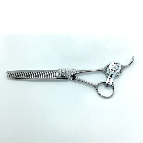 【ナルトシザーズ ナルトシザーNARUTO SCISSORS】RK三梳きシーリングZ S27 オフセット シザー セニング 美容ハサミ すきばさみ 美容師 理容師 約25~30% 右利き 6.2インチ 中古 sc2276