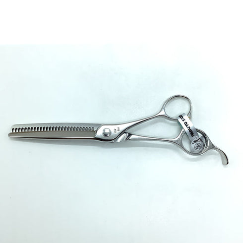 【ナルトシザーズ ナルトシザーNARUTO SCISSORS】RK三梳きシーリングZ S27 オフセット シザー セニング 美容ハサミ すきばさみ 美容師 理容師 約25~30% 右利き 6.2インチ 中古 sc2276