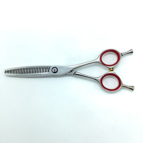 【トギノンTOGINON】Hi-skill Queen FX 5.8 メガネ シザー セニング 美容ハサミ すきばさみ 美容師 理容師 約40% 右利き 5.8インチ 中古 sc2279