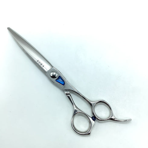 【トギノンTOGINON】マリンシャーク6.8 荒刈 シザー オフセット 理容 美容ハサミ 美容師 理容師 右利き 6.8インチ 中古 sc2280