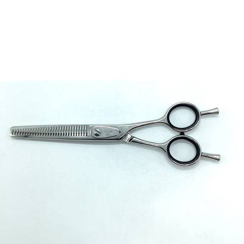 【サイキシザーズ サイキシザーSAIKI SCISSORS】30 メガネ シザー セニング 美容ハサミ すきばさみ 美容師 理容師 約25~30% 右利き 6インチ 中古 sc2284