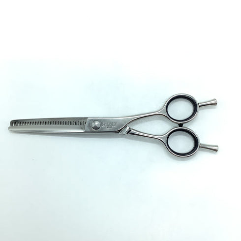 【サイキシザーズ サイキシザーSAIKI SCISSORS】30 メガネ シザー セニング 美容ハサミ すきばさみ 美容師 理容師 約25~30% 右利き 6インチ 中古 sc2284