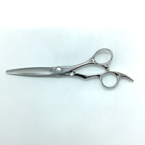 【シザーズジャパンSCISSORS JAPAN】NVオーバル NVHO55i17Y ドライカット スライドシザー オフセット 理容 美容ハサミ 美容師 理容師 右利き 5.8インチ 中古 sc2287