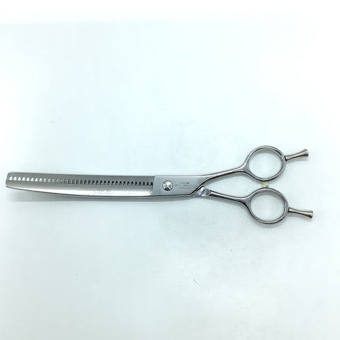 【シルバーラインSilverLine】国民カーブブレンダーNACM7536 トリミングシザー 右利き セニング トリマー ペット 7.5インチ 中古 sc2293