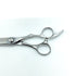 【シザーズジャパンSCISSORS JAPAN】QV 800R QVHR625i17Y ブラントカット シザー オフセット 理容 美容ハサミ 美容師 理容師 右利き 6.25インチ 中古 sc2296