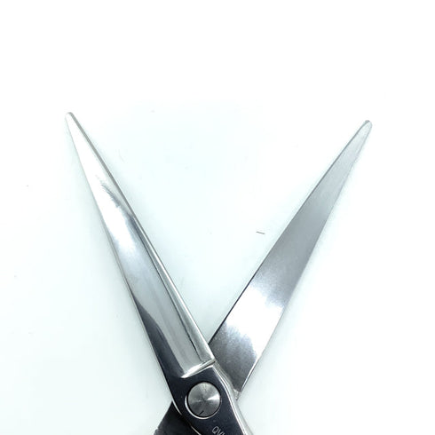 【シザーズジャパンSCISSORS JAPAN】QV 800R QVHR625i17Y ブラントカット シザー オフセット 理容 美容ハサミ 美容師 理容師 右利き 6.25インチ 中古 sc2296
