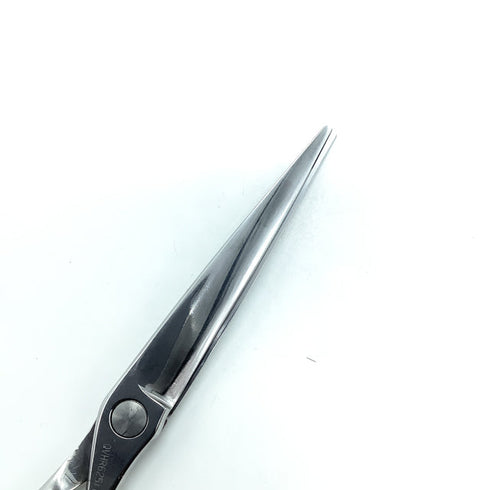 【シザーズジャパンSCISSORS JAPAN】QV 800R QVHR625i17Y ブラントカット シザー オフセット 理容 美容ハサミ 美容師 理容師 右利き 6.25インチ 中古 sc2296