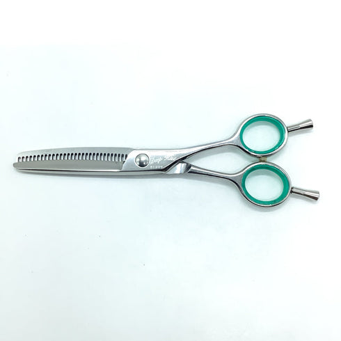 【kissキッスシザー】Deep Kiss メガネ シザー セニング 美容ハサミ すきばさみ 美容師 理容師 約25~35% 右利き 5.8インチ 中古 sc2298