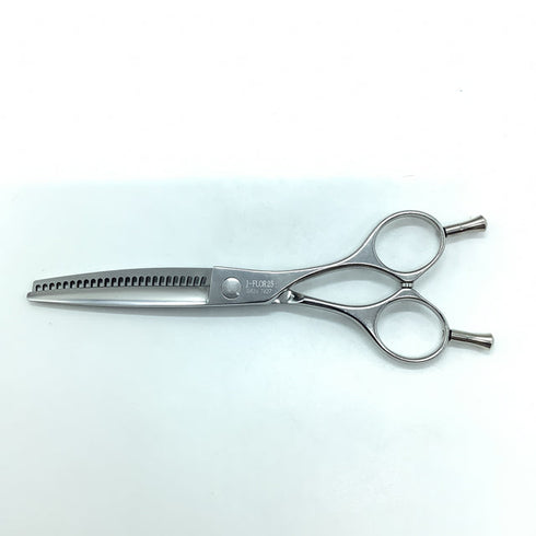 【シザーズジャパンSCISSORS JAPAN】J-FLOR25 メガネ シザー セニング 美容ハサミ すきばさみ 美容師 理容師 約10~15% 右利き 5.7インチ 中古 sc2305