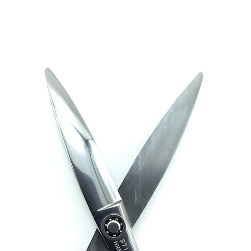 【BUGEI武芸】HXFR57カーブ スライド ドライカット シザー オフセット 理容 美容ハサミ 美容師 理容師 右利き 5.7インチ 中古 sc2316