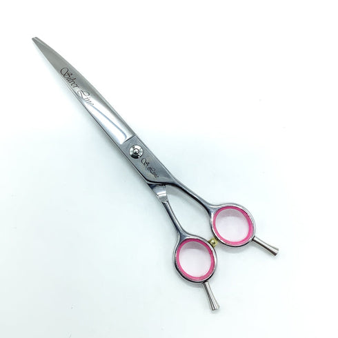【シルバーラインSilverLine】NC2750ニューカーブバサミ トリミングシザー メガネ 右利き トリマー ペット 7.5インチ 中古 sc2317