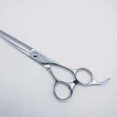 【Nicニックシザー】KING シザー オフセット 理容 美容ハサミ 美容師 理容師 右利き 6.7インチ 中古 sc232