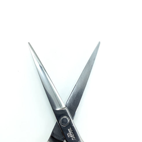 【YAGYU柳生】6.0 覇王プレート シザー メガネ 理容 美容ハサミ 美容師 理容師 右利き 6インチ 中古 sc2321