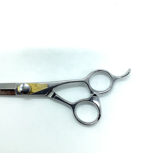 美品【サクシードSUCCEED】HEAT6.0 ヒート シザー オフセット 理容 美容ハサミ 美容師 理容師 右利き 6インチ 中古 sc2322