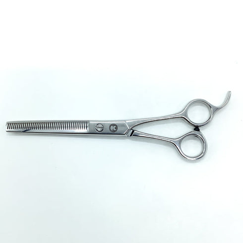 【菊王冠BOB中野製作所】K-442 トリミングシザー 右利き セニング トリマー ペット 6.5インチ 中古 sc2329