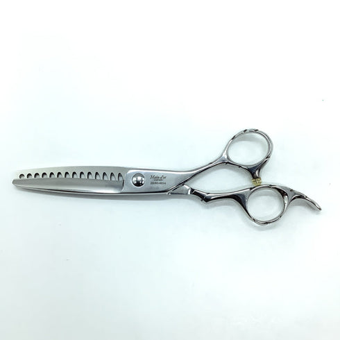 【剣の舞】ZG-N1-6014 14目 オフセット シザー セニング 美容ハサミ すきばさみ 美容師 理容師 約50~60% 右利き 6インチ 中古 sc2330