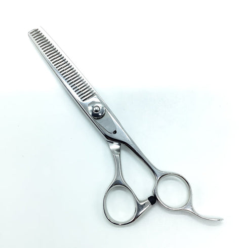 【ミズタニシザーズ ミズタニシザーMIZUTANI SCISSORS】 オフセット シザー セニング 美容ハサミ すきばさみ 美容師 理容師 約10~15% 右利き 6インチ 中古 sc2340